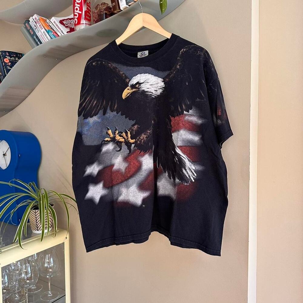 Vintage Y2K Eagle Animal Shirt